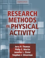Research Methods in Physical Activity Research Methods in Physical Activity
