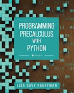 Programming Precalculus with Python Programming Precalculus with Python