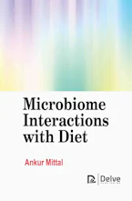 Cover of 'Microbiome Interactions with Diet' by Ankur Mittal 