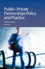 Cover of 'Public-Private Partnerships Policy and Practice' by H.K. Yong 