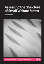 Cover of 'Assessing the Structure of Small Welfare States' by Geoff Bertram 