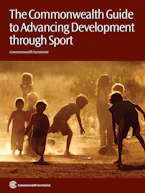 Cover of 'The Commonwealth Guide to Advancing Development Through Sport' 