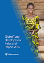 Cover of 'Global Youth Development Index and Report 2016' by Commonwealth Secretariat 