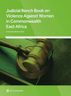 Cover of 'Judicial Bench Book on Violence Against Women in Commonwealth East Africa' by Commonwealth Secretariat 