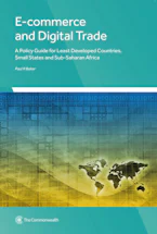 Cover of 'E-commerce and Digital Trade' by Paul R. Baker 