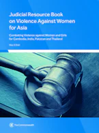 Cover of 'Judicial Resource Book on Violence Against Women for Asia' by Niaz A. Shah 