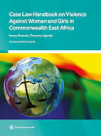 Cover of 'Case Law Handbook on Violence Against Women and Girls in Commonwealth East Africa' by Commonwealth Secretariat 