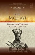 Cover of 'S.E.K. Mqhayi, Iziganeko Zesizwe' 