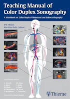Cover of 'Teaching Manual of Color Duplex Sonography' 