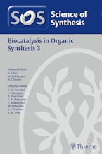 2014/7Science of Synthesis: Biocatalysis in Organic Synthesis Vol. 3