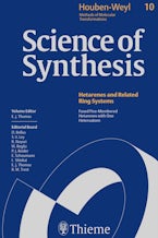 Science of Synthesis: Houben-Weyl Methods of Molecular Transformations Vol. 10