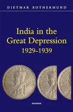 Cover of 'India in the Great Depression 1929-1939' 