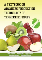 Cover of 'A Textbook on Advances Production Technology of Temperate Fruits' 