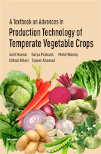 Cover of 'A Textbook on Advances in Production Technology of Temperate Vegetable Crops' 