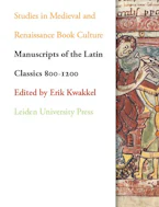 Cover of 'Manuscripts of the Latin Classics 800-1200' by Erik Kwakkel 