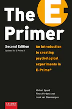 Cover of 'The E-Primer' by Rinus Verdonschot, Michiel Spapé and Henk van Steenbergen 