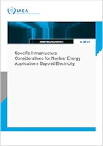 Cover of 'Specific Infrastructure Considerations for Nuclear Energy Applications Beyond Electricity' by IAEA 
