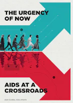 Cover of 'UNAIDS Global AIDS Update 2024' 