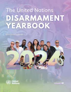 Cover of 'United Nations Disarmament Yearbook 2024: Preview Edition' 