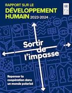 Cover of 'Rapport Sur Le Développement Humain 2023/2024' 