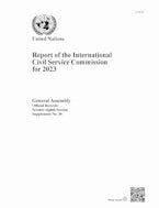 Report of the International Civil Service Commission for 2023 Report of the International Civil Service Commission for 2023
