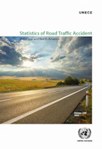Cover of 'Statistics of Road Traffic Accidents in Europe and North America 2025' 