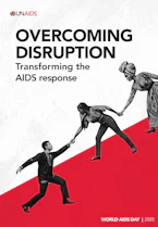 Cover of 'World AIDS Day Report 2025' 