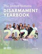 Cover of 'The United Nations Disarmament Yearbook 2024' 