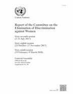 Report of the Committee on the Elimination of Discrimination Against Women, Seventy-third Session Report of the Committee on the Elimination of Discrimination Against Women, Seventy-third Session
