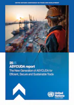 Cover of 'ASYCUDA Report 2025' 