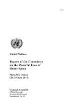 Cover of 'Report of the Committee on the Peaceful Uses of Outer Space' 