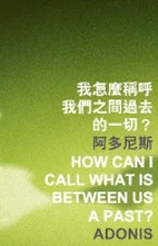 Cover of 'How Can I Call What It Is Between Us a Past?' 