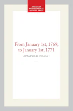 Cover of 'Transactions of the American Philosophical Society, Old Series, Vol 1, 1769-1771 (First Edition)' by American Philosophical Society 